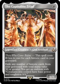 The Capitoline Triad (Foil Etched) (172) [Universes Beyond: Assassin's Creed]