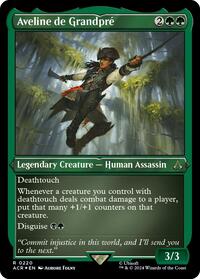 Aveline de Grandpre (Foil Etched) (220) [Universes Beyond: Assassin's Creed]