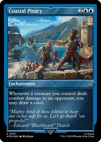 Coastal Piracy (Foil Etched) (187) [Universes Beyond: Assassin's Creed]