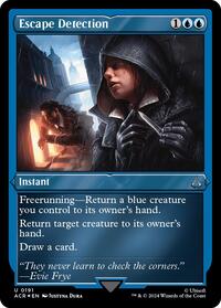 Escape Detection (Foil Etched) (191) [Universes Beyond: Assassin's Creed]