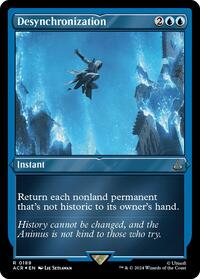 Desynchronization (Foil Etched) (189) [Universes Beyond: Assassin's Creed]