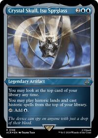 Crystal Skull, Isu Spyglass (Foil Etched) (188) [Universes Beyond: Assassin's Creed]