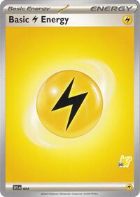 Basic Lightning Energy - Pikachu 20 (004) [Battle Academy 2024]