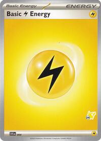 Basic Lightning Energy - Pikachu 24 (004) [Battle Academy 2024]