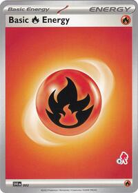 Basic Fire Energy - Armarouge 8 (002) [Battle Academy 2024]