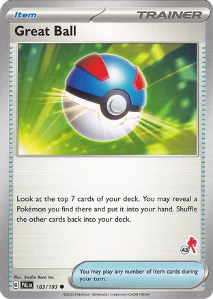 Great Ball - Armarouge 43 183  Battle Academy 2024 - Common
