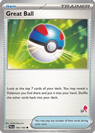Great Ball - Armarouge 33 183  Battle Academy 2024 - Common