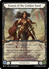 Kassai of the Golden Sand - HER110 (HER110) [Flesh and Blood: Promo Cards]