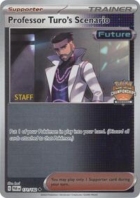 Professor Turo's Scenario - 171/182 (Regional Championships) [Staff] (177/182) [League & Championship Cards]