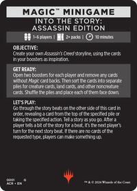 Magic Minigame: Into The Story: Assassin Edition (1) [Universes Beyond: Assassin's Creed]