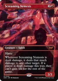 Screaming Nemesis (Borderless) (348) [Duskmourn: House of Horror]