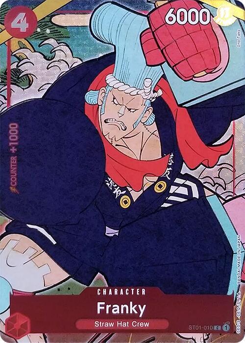 Franky (English Version 1st Anniversary Set) (ST01-010) [One Piece Promotion Cards]