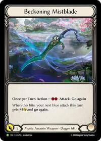 Beckoning Mistblade - LGS293 (LGS293) [Flesh and Blood: Promo Cards]