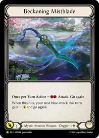 Beckoning Mistblade - LGS294 (LGS294) [Flesh and Blood: Promo Cards]