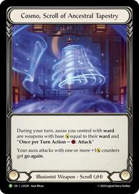 Cosmo, Scroll of Ancestral Tapestry - LGS291 (LGS291) [Flesh and Blood: Promo Cards]