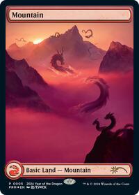 Mountain (Year of the Dragon 2024) (5) [Standard Showdown Promos]