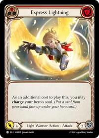 Express Lightning (Red) (ASB010) [Armory Deck: Boltyn]