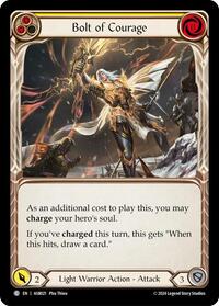 Bolt of Courage (Yellow) (ASB021) [Armory Deck: Boltyn]