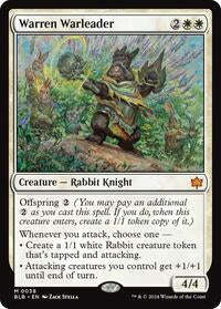 Warren Warleader (38) [Bloomburrow]