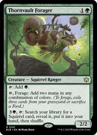 Thornvault Forager (197) [Bloomburrow]