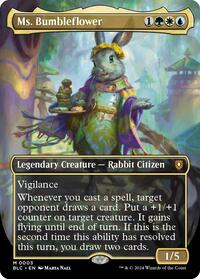 Ms. Bumbleflower (Borderless) (3) [Commander: Bloomburrow]