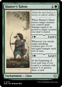 Hunter's Talent (179) [Bloomburrow]