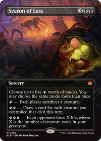 Season of Loss (Borderless) (284) [Bloomburrow]