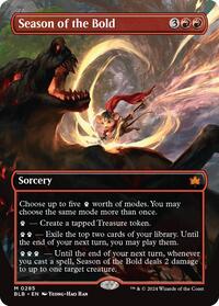 Season of the Bold (Borderless) (285) [Bloomburrow]