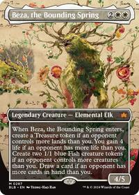 Beza, the Bounding Spring (Borderless) (287) [Bloomburrow]
