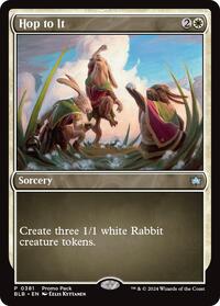 Hop to It (381) [Promo Pack: Bloomburrow]