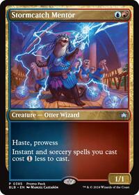 Stormcatch Mentor (385) [Promo Pack: Bloomburrow]