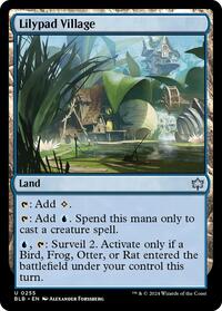 Lilypad Village (255) [Bloomburrow]