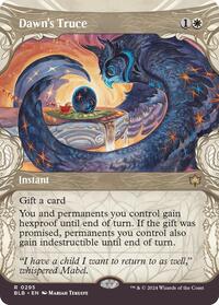 Dawn's Truce (Showcase) (295) [Bloomburrow]