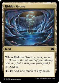 Hidden Grotto (254) [Bloomburrow]