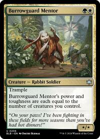 Burrowguard Mentor (206) [Bloomburrow]