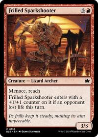 Frilled Sparkshooter (136) [Bloomburrow]
