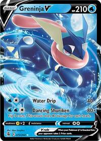 Greninja V - 073/264 (Non-Holo) (073/264) [Deck Exclusives]
