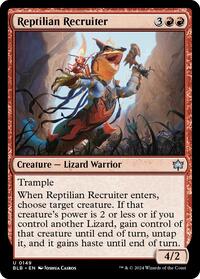 Reptilian Recruiter (149) [Bloomburrow]