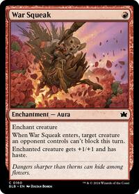 War Squeak (160) [Bloomburrow]