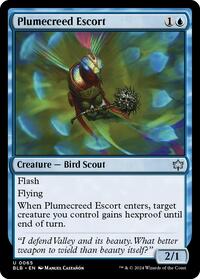 Plumecreed Escort (65) [Bloomburrow]
