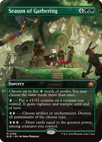 Season of Gathering (Borderless) (286) [Bloomburrow]