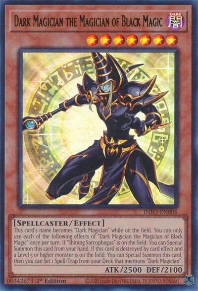 Dark Magician the Magician of Black Magic (INFO-EN006) [The Infinite Forbidden]