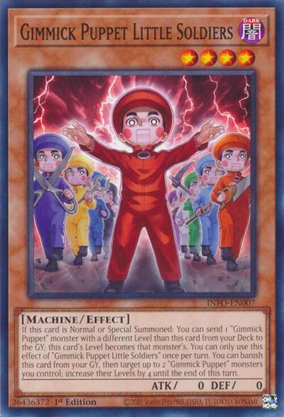 Gimmick Puppet Little Soldiers (INFO-EN007) [The Infinite Forbidden]