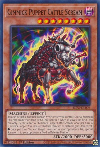 Gimmick Puppet Cattle Scream (INFO-EN009) [The Infinite Forbidden]