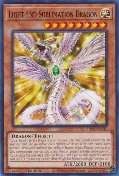 Light End Sublimation Dragon (INFO-EN010) [The Infinite Forbidden]