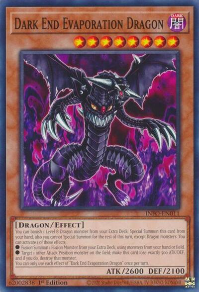 Dark End Evaporation Dragon (INFO-EN011) [The Infinite Forbidden]