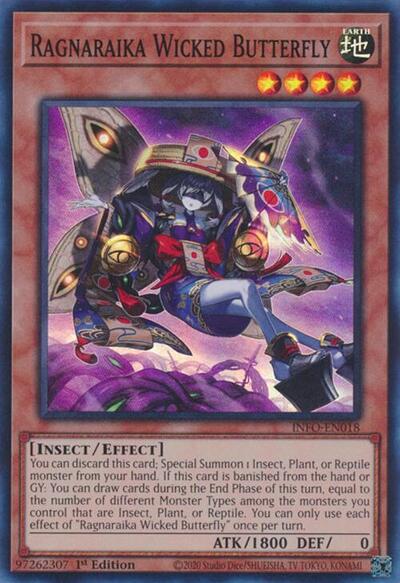 Ragnaraika Wicked Butterfly (INFO-EN018) [The Infinite Forbidden]