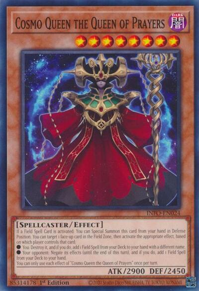 Cosmo Queen the Queen of Prayers (INFO-EN024) [The Infinite Forbidden]