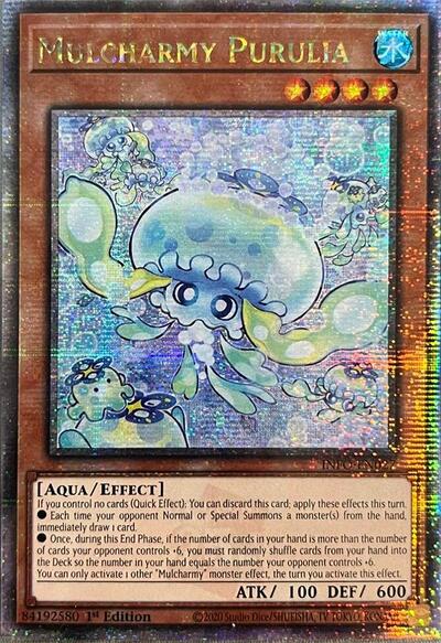 Mulcharmy Purulia (Quarter Century Secret Rare) (INFO-EN027) [The Infinite Forbidden]