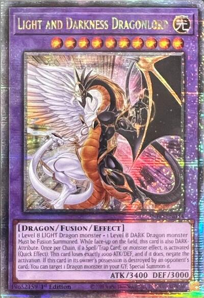 Light and Darkness Dragonlord (Quarter Century Secret Rare) (INFO-EN034) [The Infinite Forbidden]